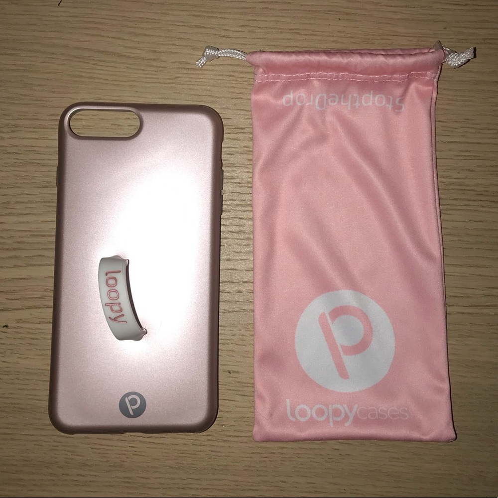 Rose Gold Loopy iPhone 7/8+ Case